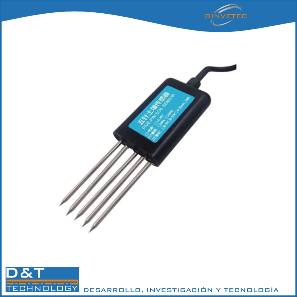Sensor de Suelo 7 en 1 con RS485
