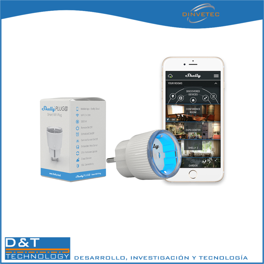 Enchufe inteligente con control wifi - PLUG S - Image 2
