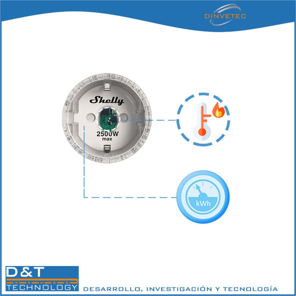 Enchufe inteligente con control wifi - PLUG S - Image 3