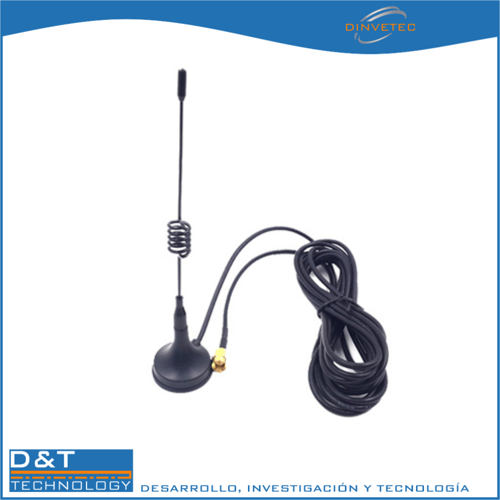 ANTENA DE VENTOSA 915MHZ 3.5DBI TX915-XPL-100
