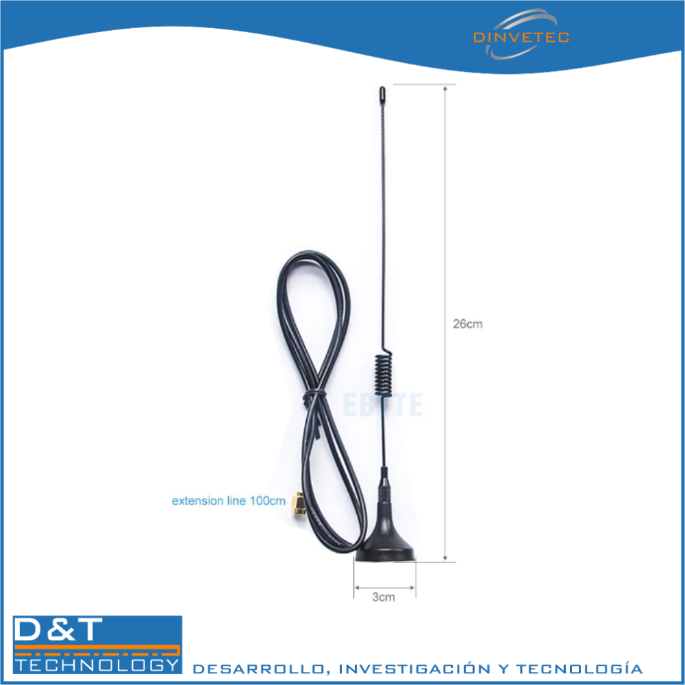 ANTENA DE VENTOSA 915MHZ 3.5DBI TX915-XPL-100 - Image 3